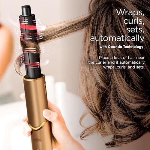 Shark FlexStyle® (Special Edition) | Air Styling & Drying System | Powerful Hair Dryer Brush & Multi-Styler | Auto-Wrap Curlers, Oval Brush, Concentrator, & Storage Bag Included | Copper | HD433CP - Special Edition-FlexStyle Copper thumbnail 2