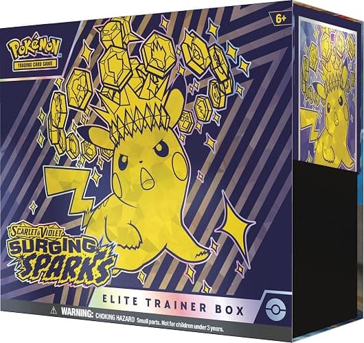 Pokémon TCG: Scarlet & Violet - Surging Sparks Elite Trainer Box thumbnail 4