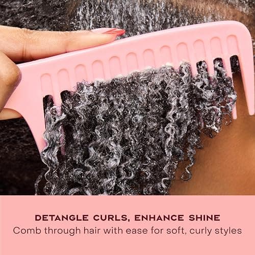 SheaMoisture Curl & Shine Conditioner Coconut & Hibiscus, for Thick, Curly Hair to Moisturize & Soften, 13 oz thumbnail 7