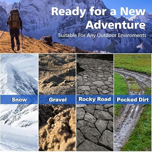 aiGear Tactical Stick Hiking Walking Staff - Trekking Poles Tactical Staff Adjustable Hiking Stick Gear for Outdoor Survival Camping Hiking thumbnail 5