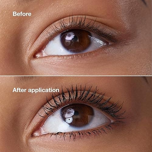 Clinique High Impact High-Fi Full Volume Water-Resistant Mascara | Volumizing, Non-Clumping, Smudge-Proof + Safe For Sensitive Eyes - Black - Full Size - 0.27 Fl Oz thumbnail 2
