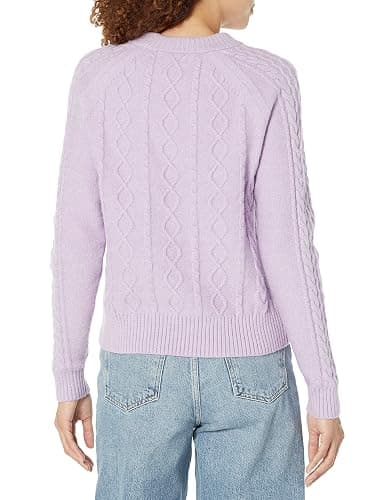Amazon Essentials Women's Long Sleeve Cable Knit Sweater thumbnail 2