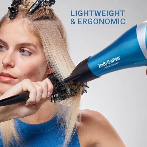BaBylissPRO Nano Titanium 2000-Watt Blow Dryer with Concentrator Nozzle, Professional Grade Ionic Corded Styling Tool for Hair thumbnail 5