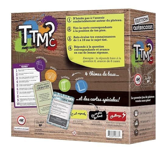TTMC - Tu te Mets combien? | FR | Jeu de connaissances | 14 ans et + | 2 à 16 joueurs | 42 Minutes thumbnail 3