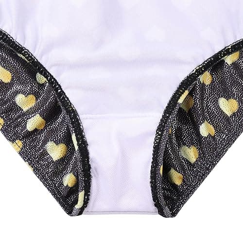 Leotards for Girls Gymnastics Sparkly Ballet Dance Activewear with Tumbling thumbnail 7