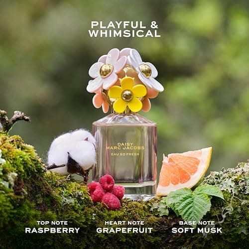 Marc Jacobs Daisy Eau So Fresh Eau de Toilette – Fresh Floral Women's Perfume – With Notes of Raspberry, Wild Rose, Grapefruit & Soft Musks thumbnail 2