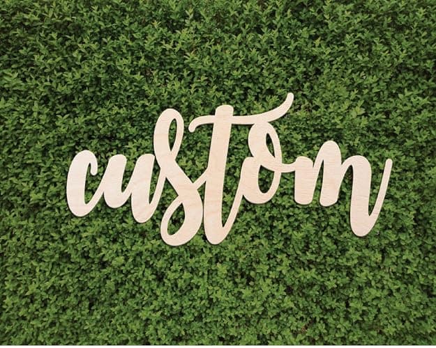 Personalized Name Sign | Custom Wooden Name Sign | Nursery Wall Decor | Interior Wall Hanging | Over Crib Sign | Nursery Baby Shower Gift thumbnail 3