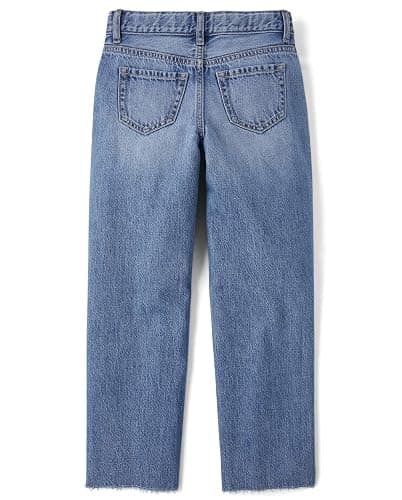 The Children's Place Girls' Wide Leg Jeans thumbnail 5