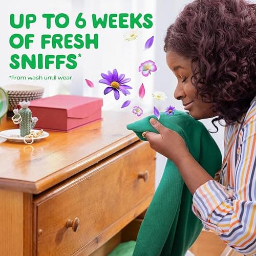 Gain Odor Defense Liquid Laundry Detergent, Super Fresh Blast Scent, 194 fl oz, 134 loads, 2 in 1, Laundry Detergent Liquid Soap, HE compatible thumbnail 4