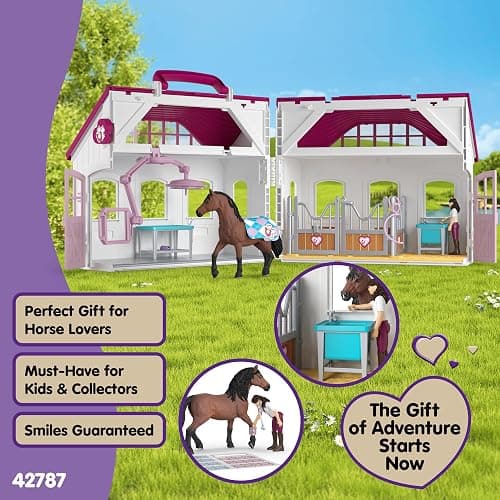 Schleich HORSE CLUB - 64PC Happy Horse Hospital with Figurines - Kids 5+ | 42788 thumbnail 7