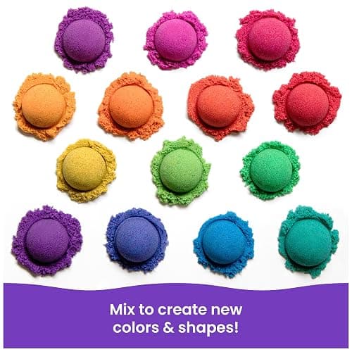 Kinetic Sand, 2lbs Pink Play Sand, Moldable Sensory Toys for Kids, Resealable Bag (Packaging May Vary), Holiday Gifts & Stocking Stuffers for Kids Ages 3 and up thumbnail 7