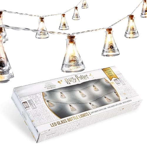 Harry Potter Fairy Lights Potion Bottle Hanging String Lights 10 LED 5ft for Bedroom Dorm Living Room Indoor Decor Gifts for Kids Adults - Image 1