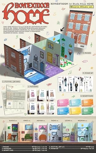 BOYNEXTDOOR HOME [Weverse Albums Ver.] 1st Studio Album (Smart Album) (SUNGHO Ver.) thumbnail 2