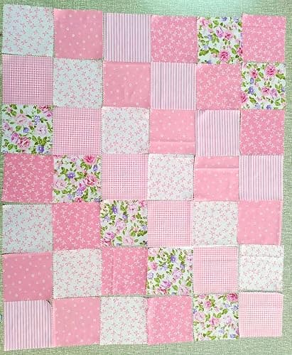 iNee Pink Fat Quarters Fabric Bundles, Quilting Fabric for Sewing Craft, 18x22 inches, (Pink) thumbnail 2
