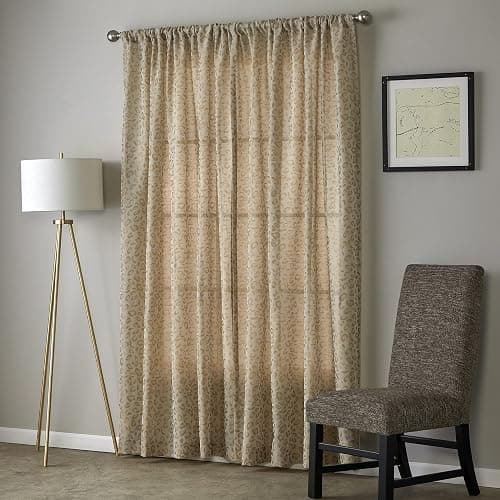 SKL Home by Saturday Knight Ltd. Home by Saturday Knight Ltd. Cheetah Spot Window Curtain Panel, 56x84, Toast thumbnail 8