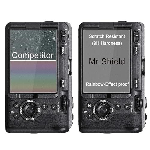 Mr.Shield [3-Pack] Screen Protector For Sony Alpha FX3 ILME-FX3 / FX3A [Tempered Glass] [Japan Glass with 9H Hardness] Screen Protector thumbnail 5