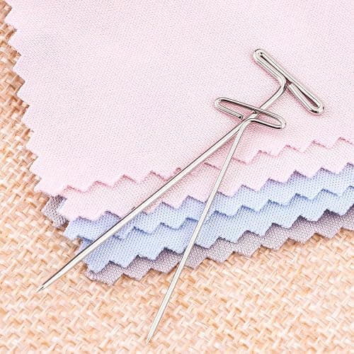 Blulu 150 Pieces Steel T-pins for Blocking Knitting, Modelling and Crafts(2 Inch, 1-1/2 Inch) thumbnail 5