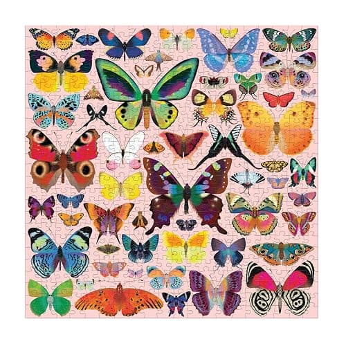 Mudpuppy Brilliant Butterflies – 500 Piece Family Jigsaw Puzzle with Colorful and Fun Illustrations of Beautiful Butterflies for Children Ages 8 and Up thumbnail 5