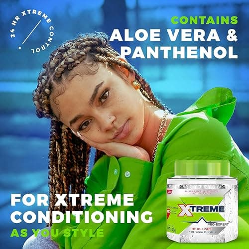 Xtreme Pro-Expert Clear Styling Hair Gel, 15.87 Oz, Pack of 2 | Alcohol Free, 24-Hours Xtreme Control, With Aloe Vera thumbnail 8