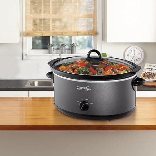 Crockpot SCV700-CH-BR Slow Cooker 7 quarts Charcoal thumbnail 2