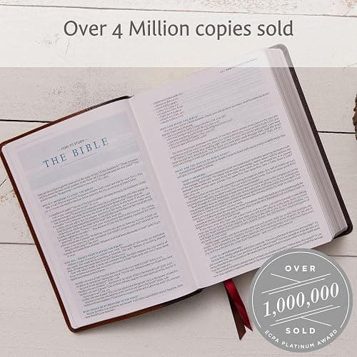 ESV, MacArthur Study Bible, 2nd Edition, Premium Goatskin Leather, Brown, Premier Collection: Unleashing God's Truth One Verse at a Time thumbnail 2