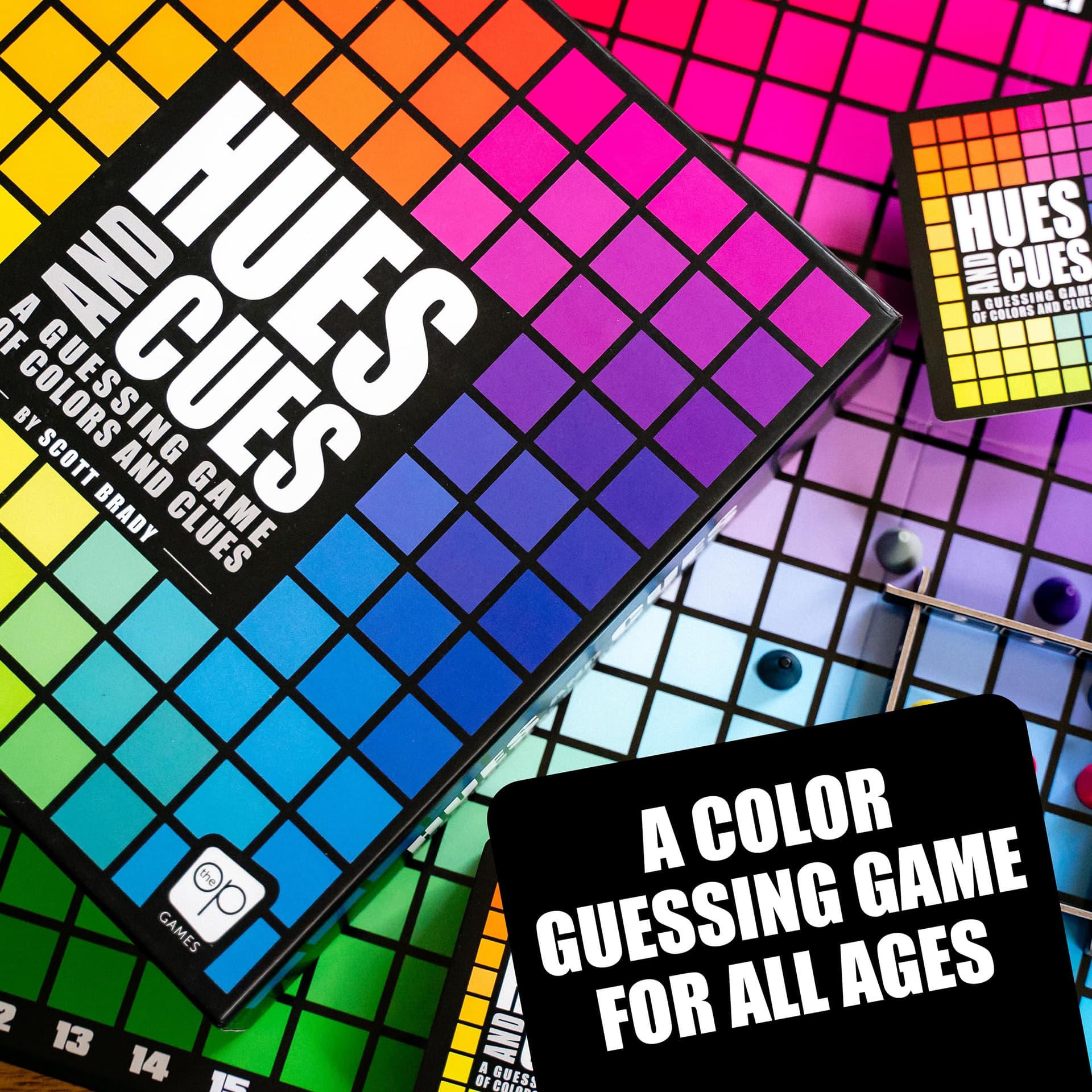Hues and Cues A Guessing Game of Colours and Clues Board Game thumbnail 3