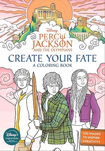 Percy Jackson and the Olympians: Create Your Fate: A Coloring Book - Image 1