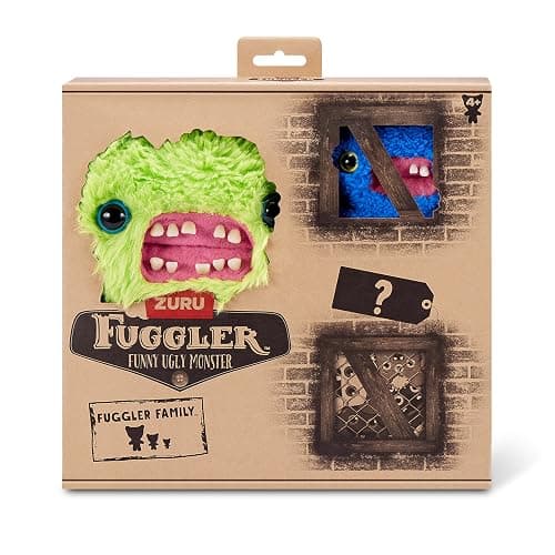 Fuggler Fugg Family by ZURU Funny Ugly Monster, Plush, Collectible, Toy (Screech) thumbnail 4