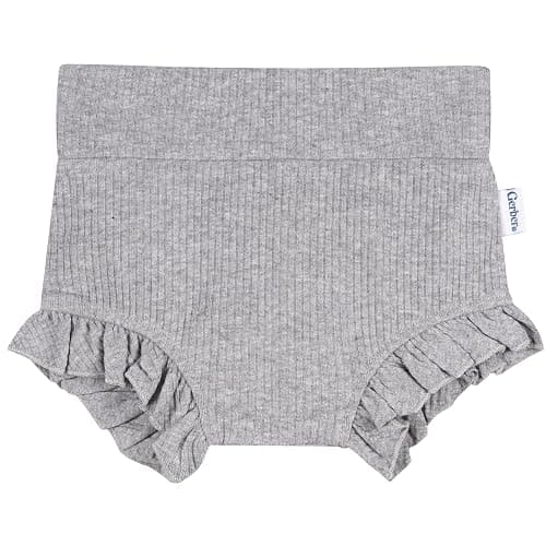 Gerber Baby Girls' 3-Pack Bubble Shorts thumbnail 3