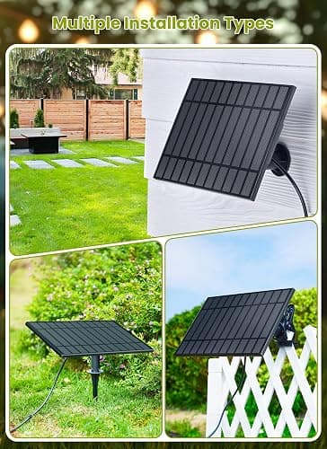 Brightown 158FT Solar String Lights Outdoor Waterproof with Remote, Solar Patio Lights with 75 Shatterproof LED Bulbs, 3 Light Mode, Dimmable & Timer, Hanging String Lights for Porch Garden Bistro thumbnail 6