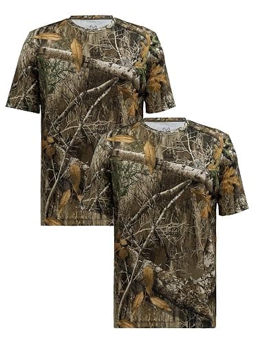 Realtree Men's 2 Pack Short Sleeve Performance Tees - Image 1