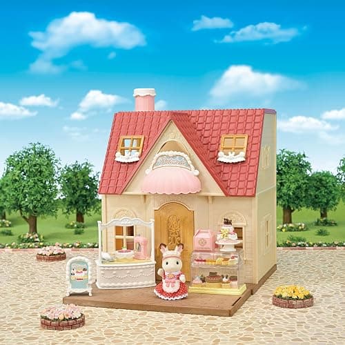 Sylvanian Families - Le Coffret pâtisserie - Set + 30 Accessoires - Plongez dans l'univers de la Famille Sylvanian - Figurines Miniatures - Jouet Enfant 3 Ans et + - 5807 thumbnail 5