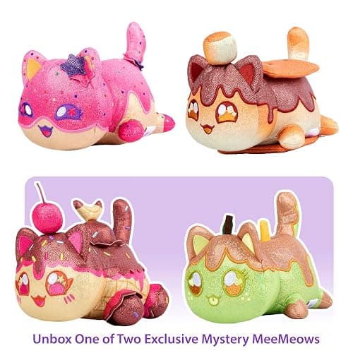 Aphmau 6” MeeMeow Plush 3-Pack, Carnival Treats Surprise Box That Includes 2 Carnival Treats Sparkle + 1 Exclusive Mystery Sparkle, Official Merch thumbnail 4
