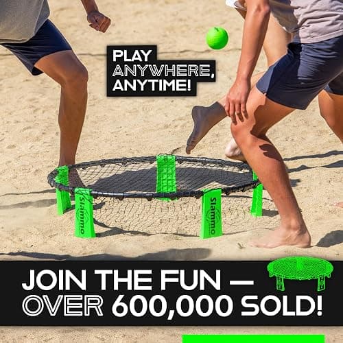 GoSports Slammo Outdoor Game Set - Perfect Holiday Gift For Teens, Kids and Family (Includes 3 Balls, Carrying Case and Rules) thumbnail 7