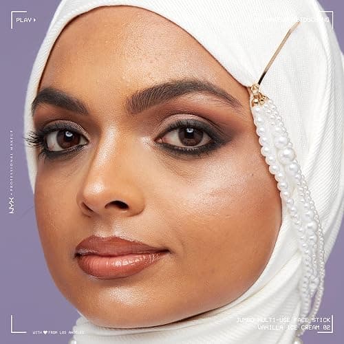 NYX PROFESSIONAL MAKEUP, Jumbo Multi-Use Face Highlighter Stick - Vanilla Ice Cream thumbnail 4