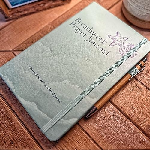 Calm Collective Breathwork & Prayer Journal for Women & Men, 50 Days of Stress Relief & Meditation, Holotropic Breathing Techniques, Reflection, Bible Study Supplies, Christian Gifts, Religious Gift thumbnail 8
