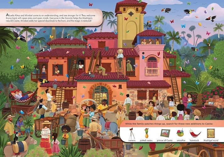 Disney Encanto Mirabel, Bruno, Isabela, and More! - Encanto Look and Find Activity Book - PI Kids thumbnail 4