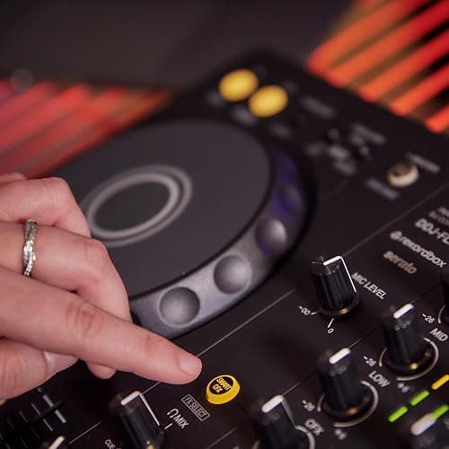 Pioneer DJ DDJ-FLX4 2-deck Rekordbox and Serato DJ Controller - Graphite thumbnail 13