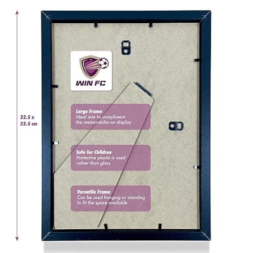 Win FC Lionel Messi Celebratory World Cup 2022 A4 Framed Photo Display - Reproduced Digital Signature - Gift For Football Fans thumbnail 2