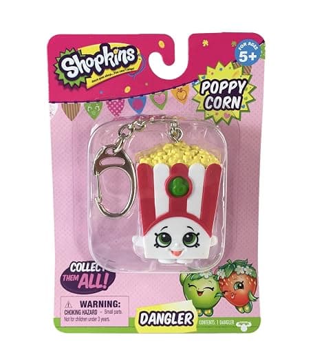 Shopkins Dangler Single Pack, Poppy Corn - Image 1