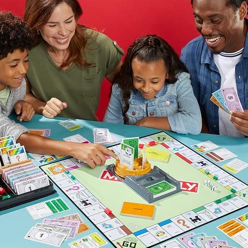 Monopoly Buy Everything Expansion | Add More Fun to Classic Monopoly Game and Play Faster | Ages 8+ | 2-6 Players | 40 Mins. | Family Board Games | Kids thumbnail 11