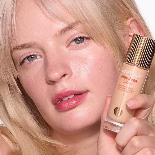 MCoBeauty Flawless Glow Luminous Skin Filter - 2.5 Fair - 4-in-1 Luminous Primer, Foundation Booster & Liquid Highlighter with Squalane - Radiant Glow Complexion Perfector Face Makeup thumbnail 4