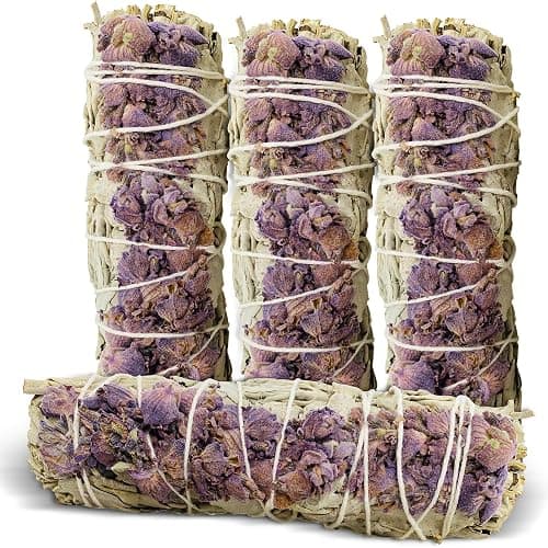Lavender w/ white sage cleansing incense  - Image 1