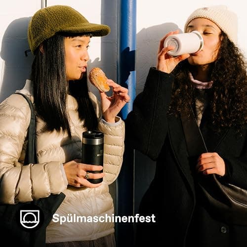 STANLEY Aerolight Transit Thermobecher 0.35L - Hält 4 Stunden Heiß - Spülmaschinenfest - Kaffeebecher To Go Auslaufsicher - Kompatibel Mit Gängigen Pkw-Getränkehalterungen - Thermosflasche - Black thumbnail 6