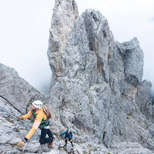 PETZL - Via Ferrata Scorpio Vertigo Lead - from 40 to 120 kg, Orange, 365 g thumbnail 9