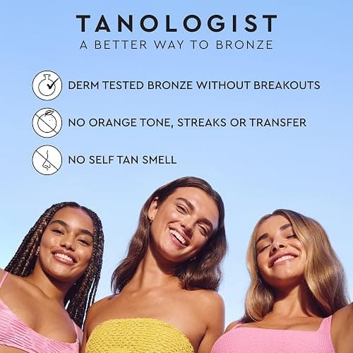 Tanologist Self-Tan Drops- Medium, Bronzing Serum, Customizable Face & Body Self Tanner For Moisturizer, Gradual Tanning Drops for Natural Glow, Streak-Free Vegan Formula, 1.01 fl oz thumbnail 4