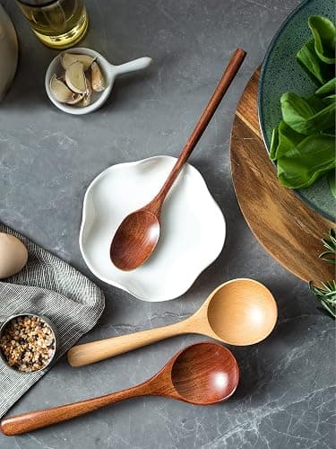 Miamolo Cute Spoon Rest for Stove Top, Ceramic Spoon Holder for Kitchen Counter, 5.3 Inches Coffee Spoon Holder Utensil Rest for Kitchen Gadget Cooking Gift Housewarming Wedding,Kitchen Decor, White thumbnail 7