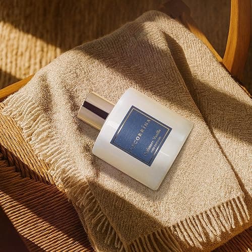 COCORRÍNA Reed Diffuser - Cashmere Vanilla 6.7 fl oz Reed Diffuser for Bedroom Bathroom Home Décor thumbnail 7