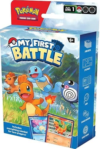 Pokémon TCG: My First Battle—Charmander and Squirtle (2 ready-to-play mini decks & accessories) thumbnail 4
