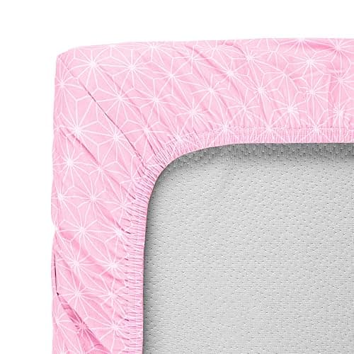 Lovely Hippo 2X Spannbettlaken 50x89 cm Kompatibel mit BabyBay + 1X Matratzenschoner - Spannbettlaken Baby Kompatibel mit Maxi, Boxspring, Comfort, Comfort Plus (Regenbogenfarben, 50x89cm) thumbnail 6